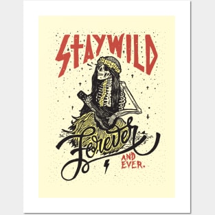 Stay Wild Wall Art Posters and Art